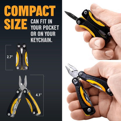 Mini Multitool Knife 12-in-1 Pocket Tool
