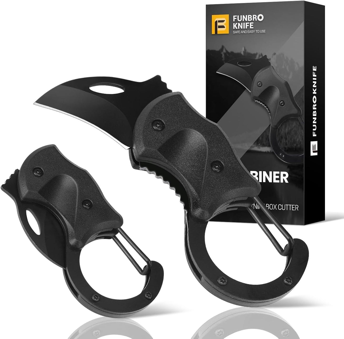 FUNBRO Small Pocket Knife Keychain