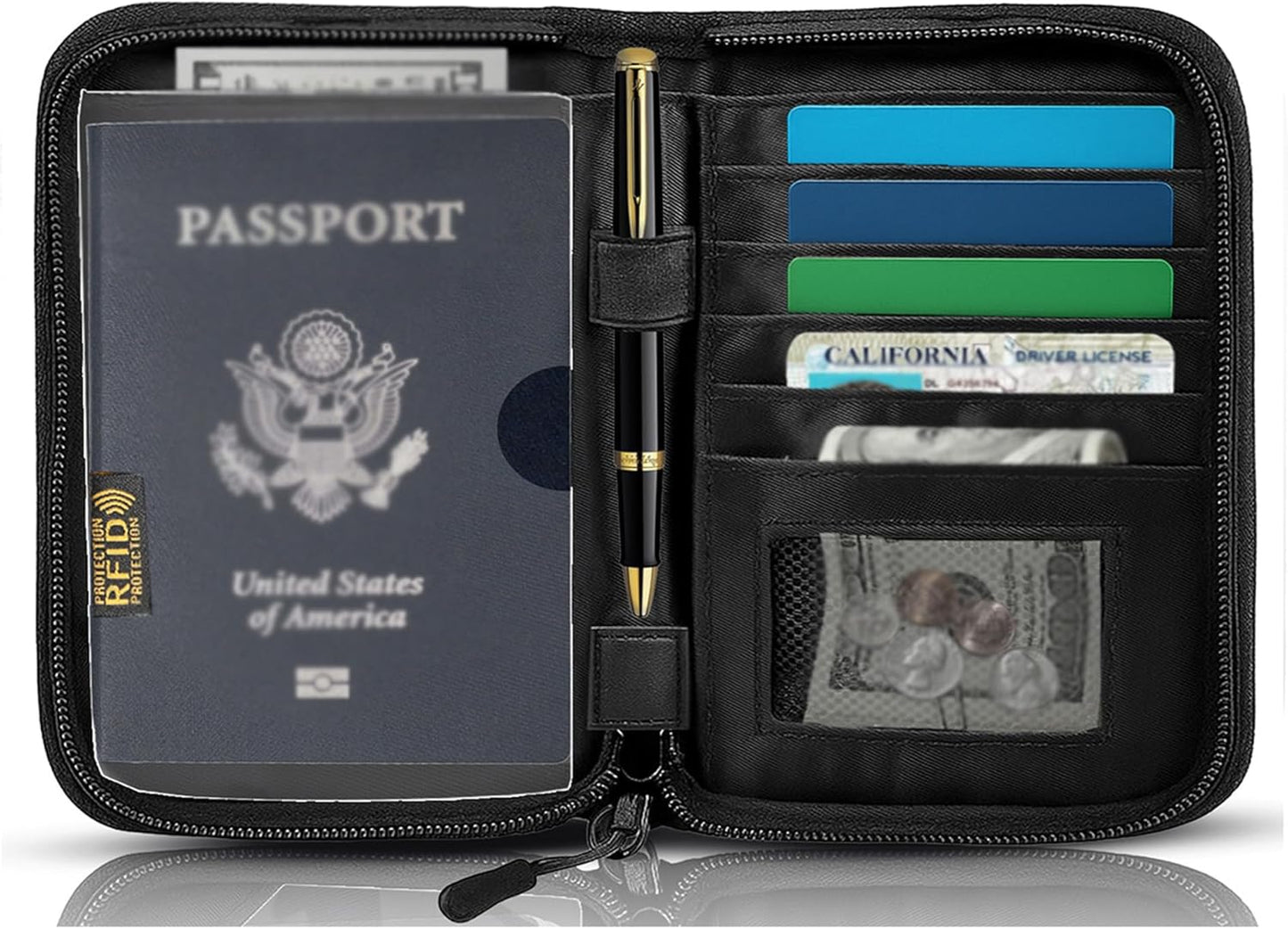 Passport Holder for Travel Essentials