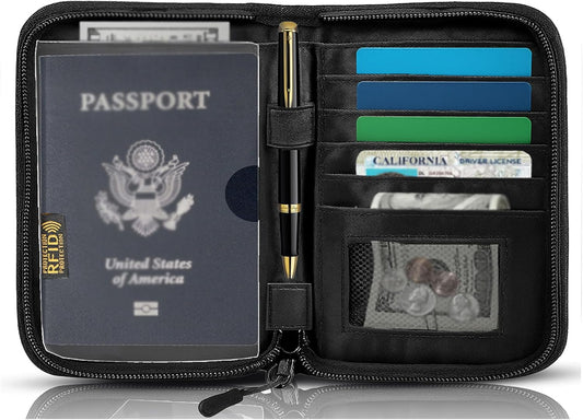 Passport Holder for Travel Essentials