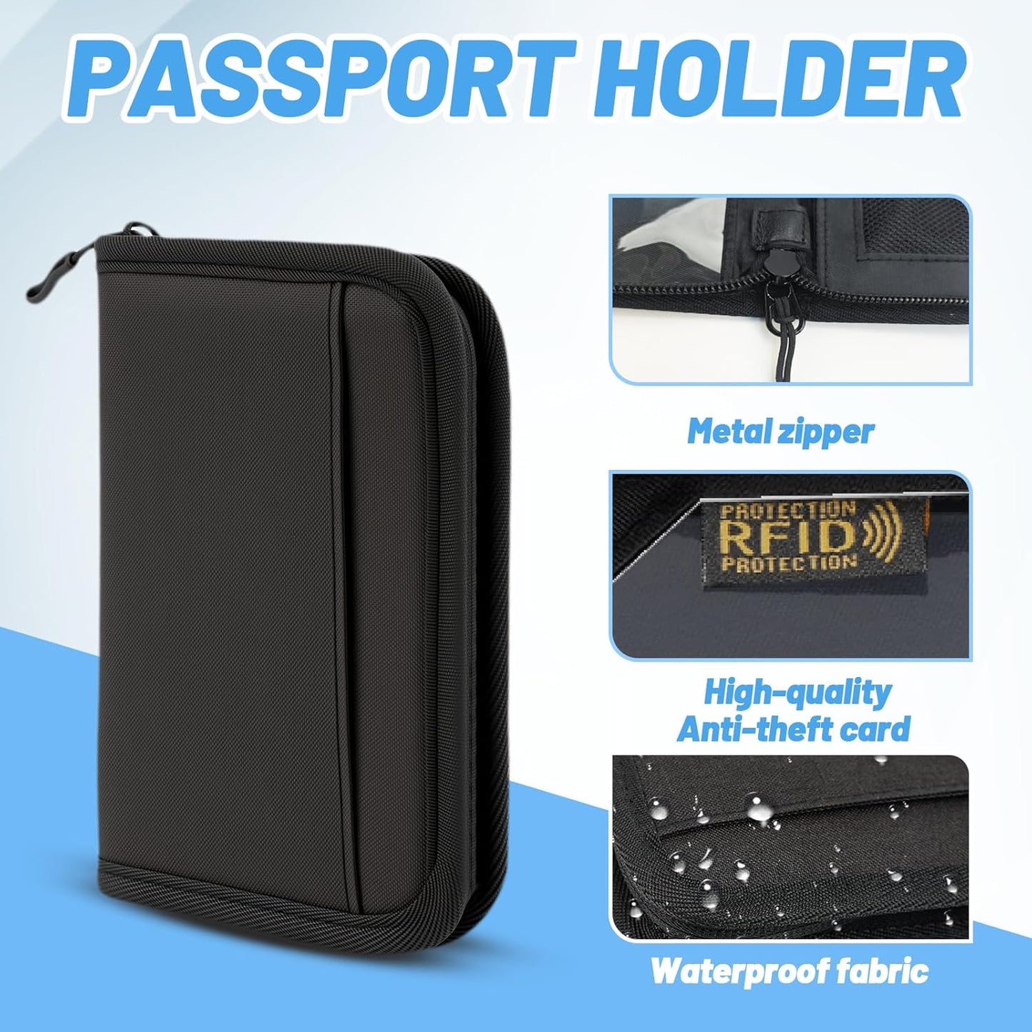 Passport Holder for Travel Essentials