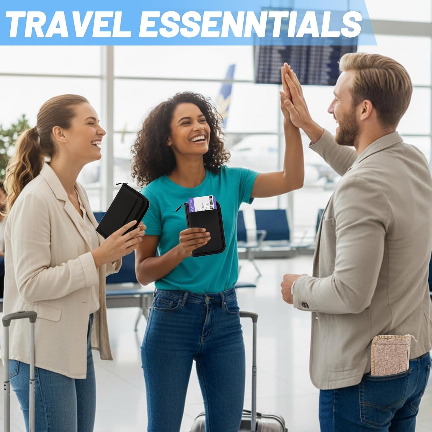 Passport Holder for Travel Essentials