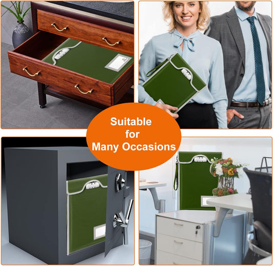 Fireproof Document Safe Bag with Lock