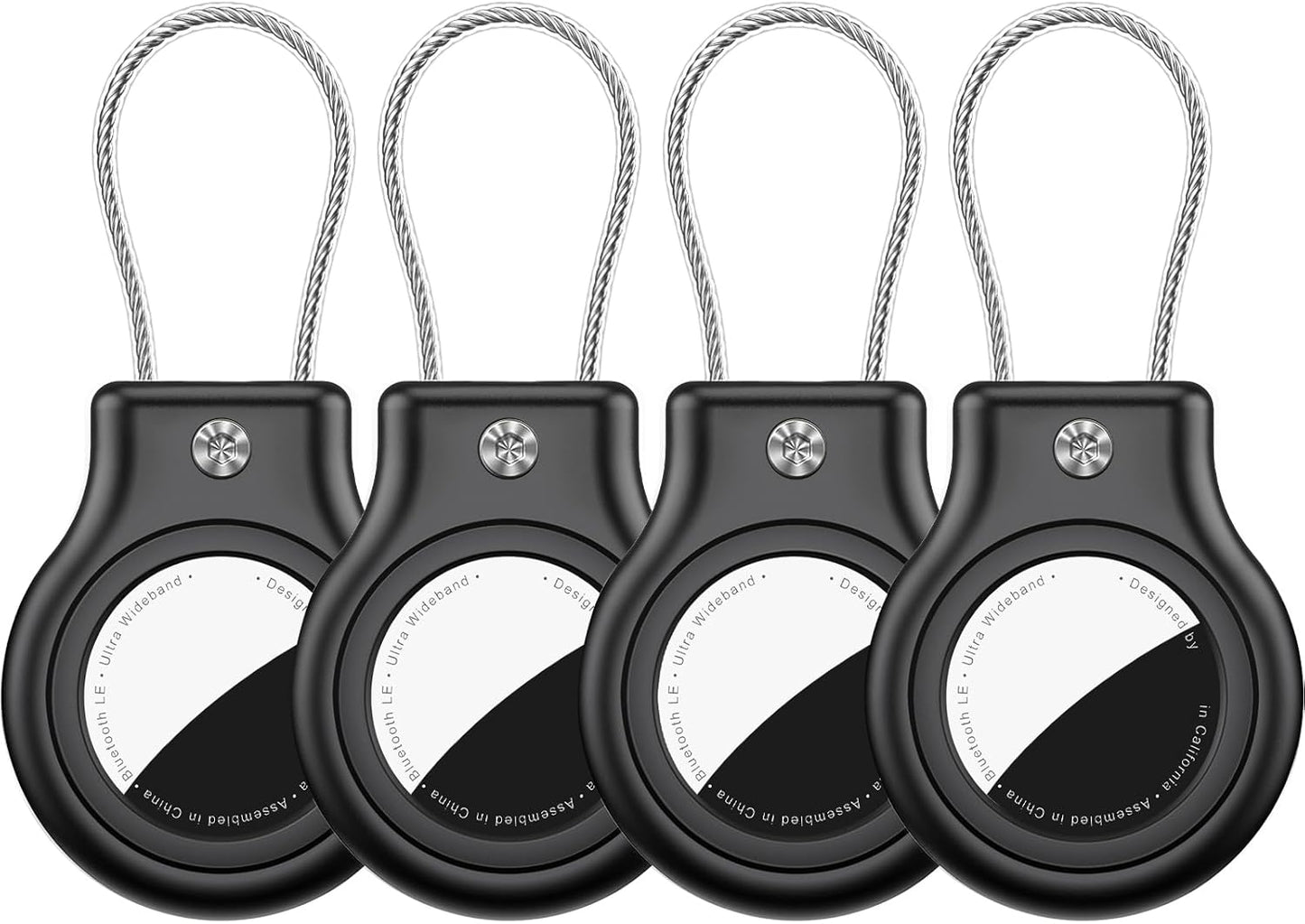 4-Pack Waterproof AirTag Holder