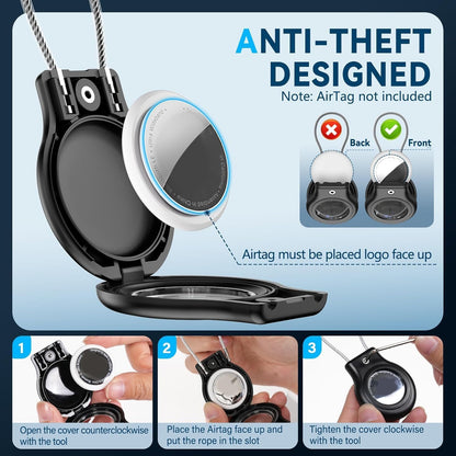 4-Pack Waterproof AirTag Holder